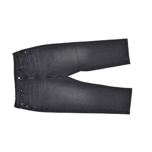 American Eagle Black Curvy Straight Jeans Plus Size 18 Regular Cotton Blend